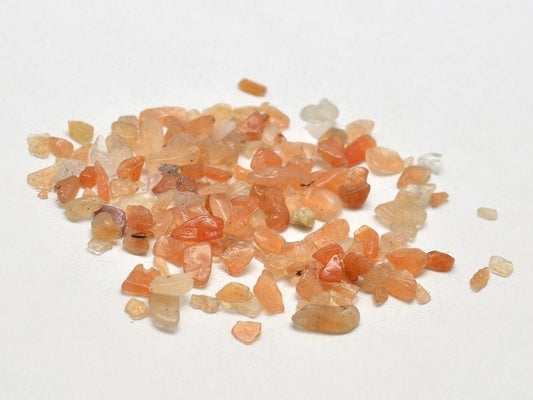 Natural red adventurine gemstone bead chips, undrilled no hole beads