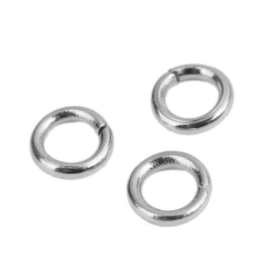Stainless steel open jump ring, 4mm (20 gauge) pack 500 pieces, bulk silver jump ring