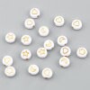 Galaxy white and gold bead lot symbol beads Beads Round white Acrylic Choose your pack size assorted moon star heart beads outlines