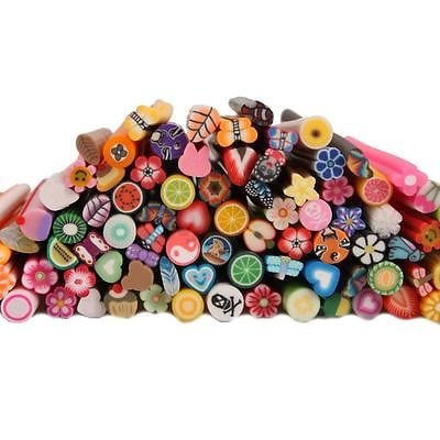 Polymer clay cane, premade cane in assorted styles for crafting for jewelry and bead making, slice your own width